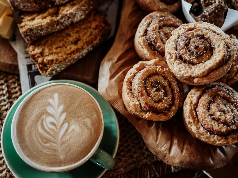 Espresso Coffee And Homebaked Goods